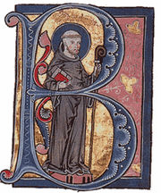 Bernard de Clairvaux - manuscrit du XIIIe sicle